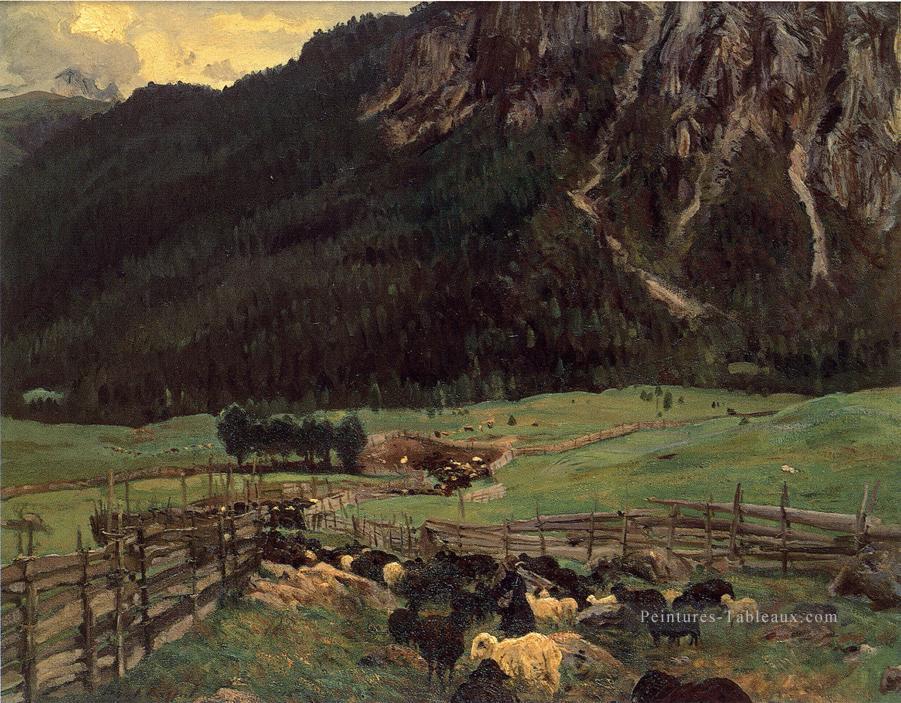 Bergerie au Tyrol John Singer Sargent Peintures à l'huile